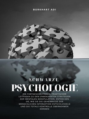 cover image of Schwarze Psychologie